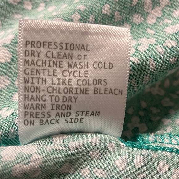 1/2  Jones New York tie sleeve shirt 3x - Picture 10 of 10